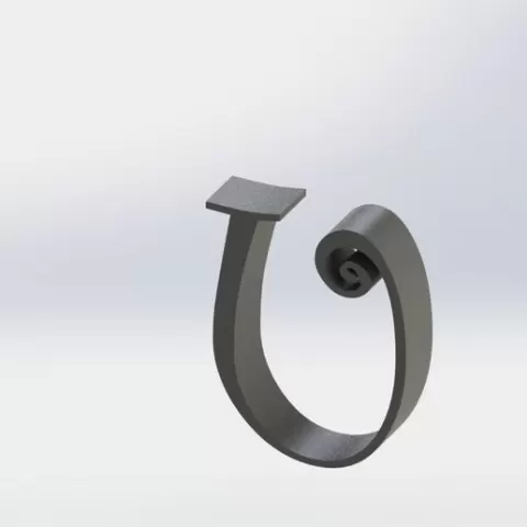 Letter U