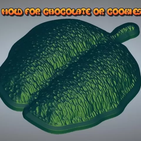 mold for chocolate or cookies "form-01" real 3D Relief For CNC and sculpture building decor for decoration