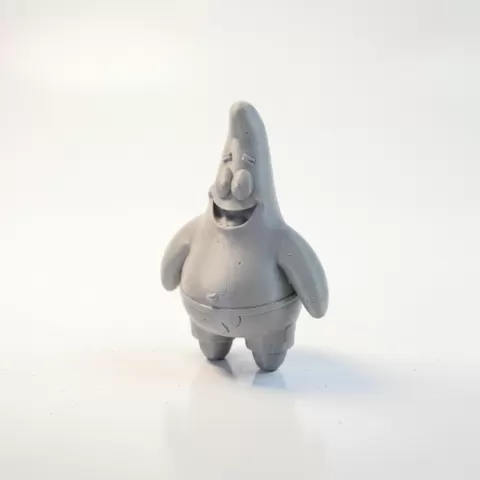 Patrick Star Figurine Cartoons 3D Printable