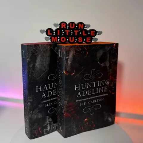 Haunting Adeline Shelf Decor STL – Run Little Mouse Sign – Dark Romance Book Decor – BookTok Inspired – Gothic Bookshelf Display