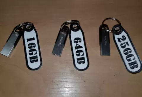 USB Stick Label