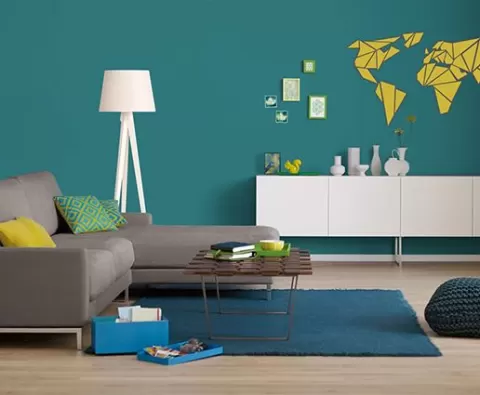 Wall World Map Art