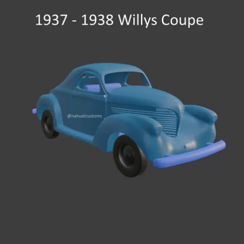 1937 - 1938 Willys Coupe
