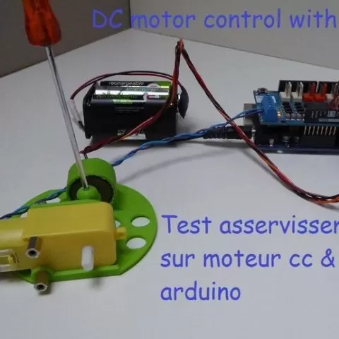 DC motor control with PID
