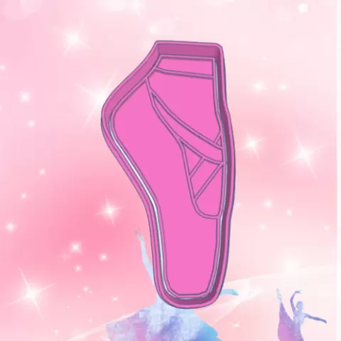 BALLET SHOE COOKIE CUTTER