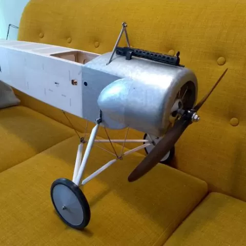Wheels for 1/6 scale Fokker Eindecker