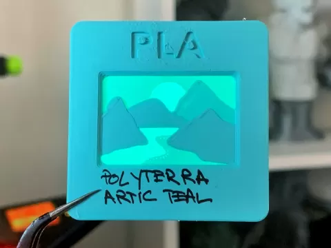 35mm Slide Filament Samples - 63 Materials + Boxes
