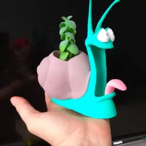 snail flower pot, planters