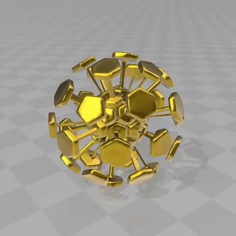 corona football VIRUS / Fußball-virus (hochansteckend) ...soccer ball football