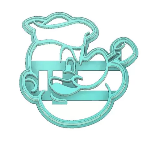 POPEYE THE SAILOR MAN COOKIE CUTTER, POPEYE THE SAILOR MAN, COOKIE CUTTER, FONDANT CUTTER