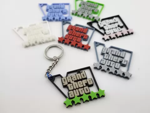 Gta 6 keychain
