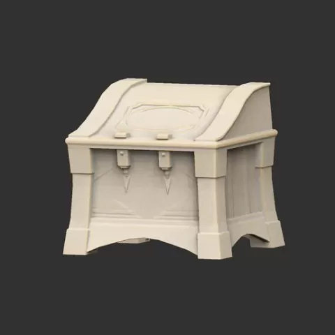 Silver Chest Plus Key