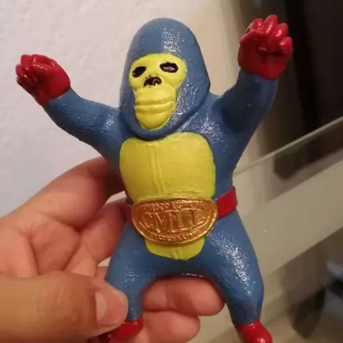 Kemonito wrestler in 3D