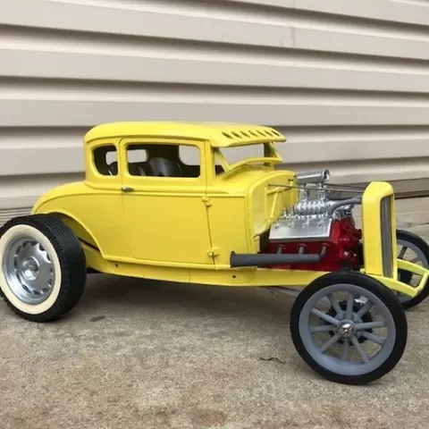 1931 FORD A MODEL CHOPPED COUPE CUSTOM