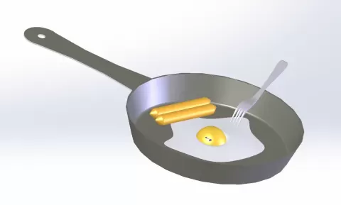 frying pan - Edna Lab