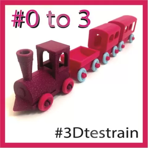 3D-Testrain - brio compatible!