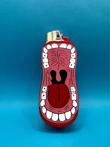 Open Wide Lighter Case - BatChips