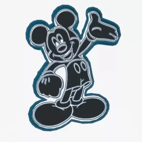 Mickey Mouse Cookie Cutter