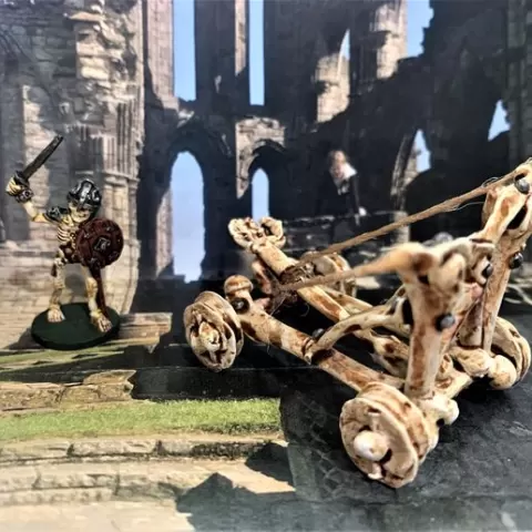 Undead Skeleton Catapult - Warmachines