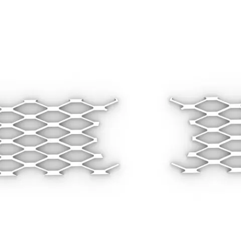 Audi honeycomb grill 3D print model