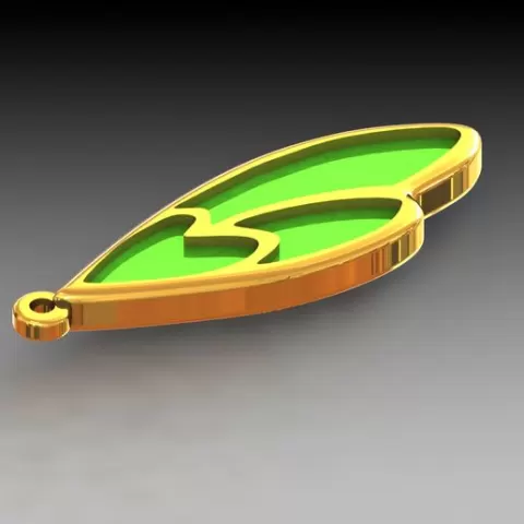 Key ring: élitro medal