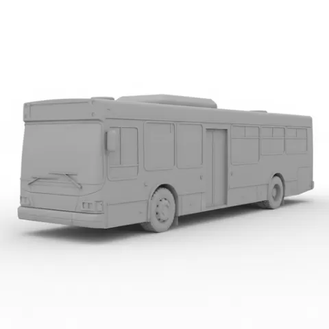 City Bus (Standard), car, vehicle, automobile, supercar, sportscar, coupe, sedan, racing, car STL, model car