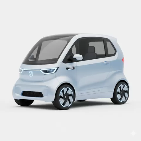 Ride Share Compact Car, car, vehicle, automobile, supercar, sportscar, coupe, sedan, racing, car STL, model car