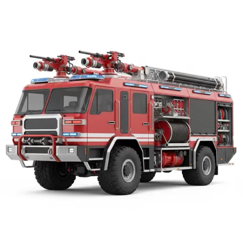 Industrial Fire Truck, car, vehicle, automobile, supercar, sportscar, coupe, sedan, racing, car STL, model car