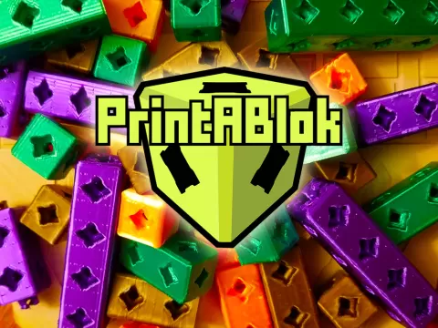 PrintABlok Modular Building Block Base Bloks