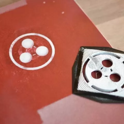 Space Chem Spray Paint Stencil