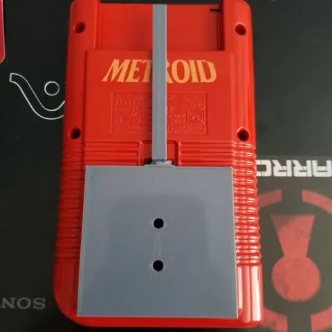 Gameboy Battery Cover Wall Mount