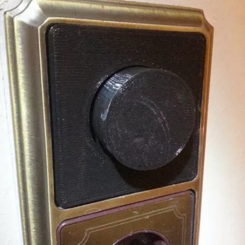 Light Dimmer knob and plate