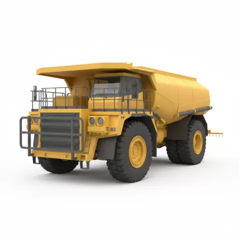 Mining Water Truck, car, vehicle, automobile, supercar, sportscar, coupe, sedan, racing, car STL, model car