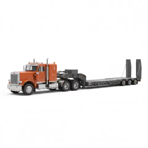 Heavy Equipment Transporter, car, vehicle, automobile, supercar, sportscar, coupe, sedan, racing, car STL, model car