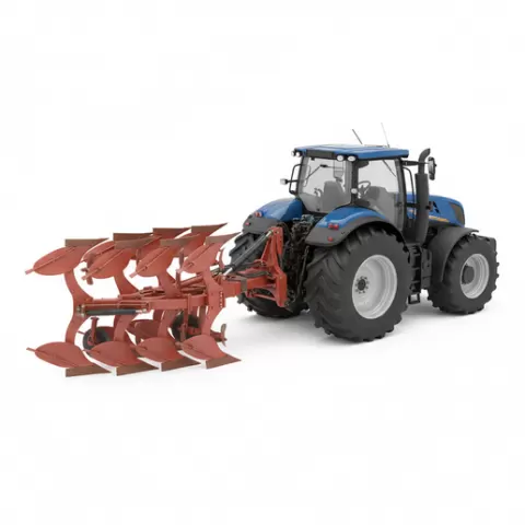 Plow Tractor Setup, car, vehicle, automobile, supercar, sportscar, coupe, sedan, racing, car STL, model car