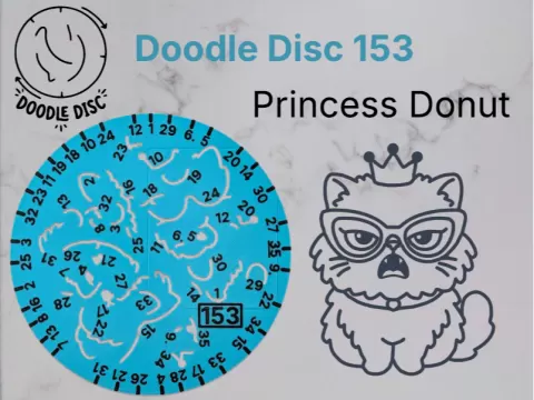 Doodle Disc 153 Princess Donut