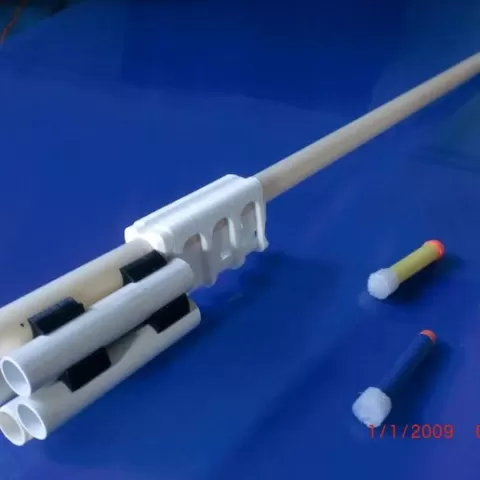 Six Shot Blowgun