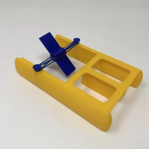Fab Lab Tulsa Paddle Boat