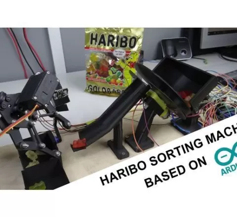 DIY Haribo sorting machine with Arduino