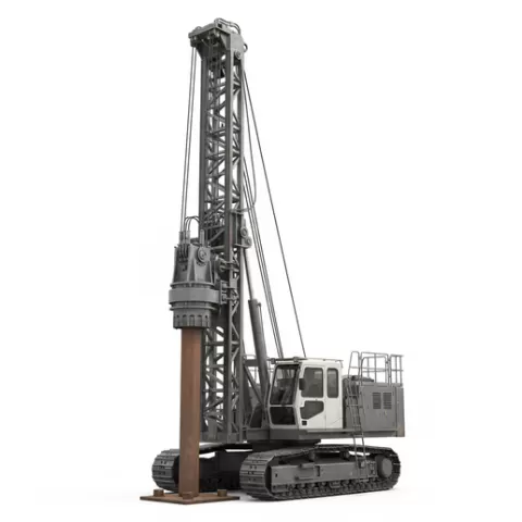 Pile Driver Machine, car, vehicle, automobile, supercar, sportscar, coupe, sedan, racing, car STL, model car