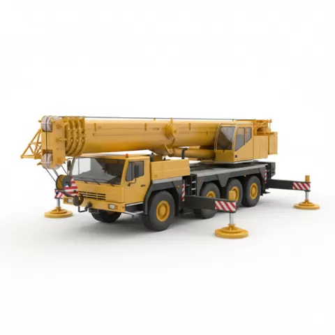 Mobile Crane Truck, car, vehicle, automobile, supercar, sportscar, coupe, sedan, racing, car STL, model car