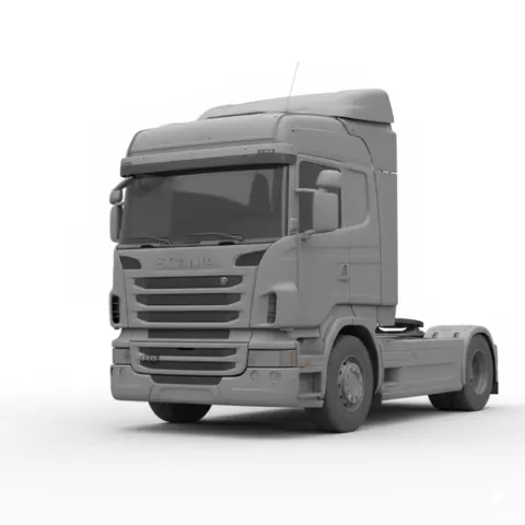 Scania R Series, car, vehicle, automobile, supercar, sportscar, coupe, sedan, racing, car STL, model car