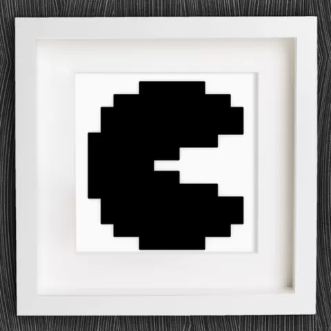 Customizable Origami Pac-Man