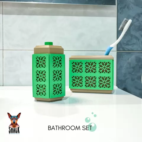 BATHROOM SET - Shack3D print