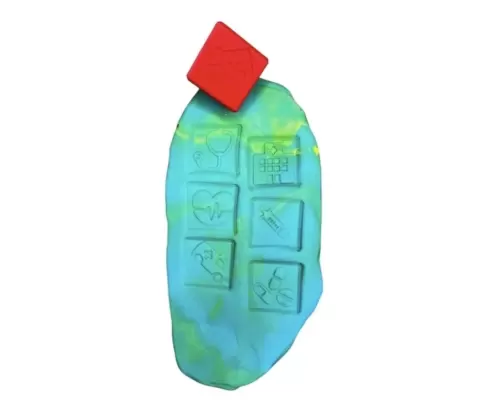 MEDICAL/ HEALTH CARE CUBE FOR PLAYDOUGH AND SENSORY PLAY - LAYERS and LINES