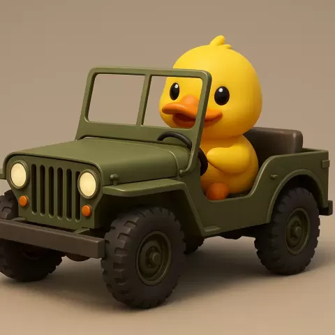 duck and Jeep - Gregorybl