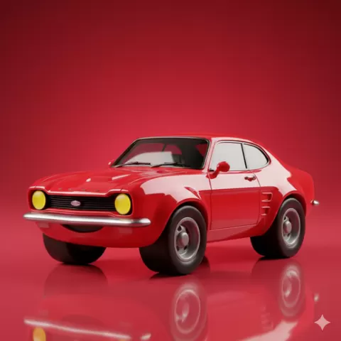 cartoon car STL Fresh Creative 3D printable car automobile 3D Model STL File car figurine STL Perfect for 3D Printing