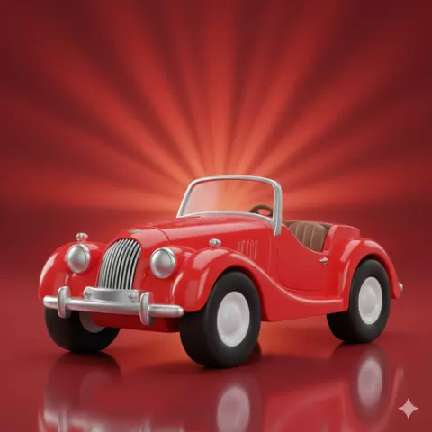 classic car STL Cool Modern car figurine STL automobile 3D Printable STL Model toy car STL Ready for 3D Printers
