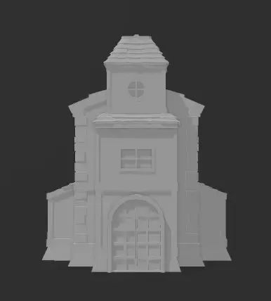 bretonnian temple to the lady of the lake - terrain - SMT M 🦊