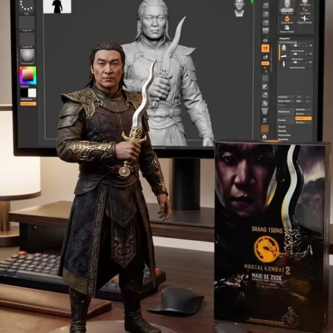 SHANG TSUNG: The Royal Sorcerer! 🐍 Mortal Kombat 2 Movie (2026) 3D Model